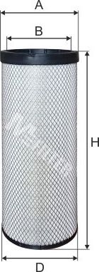 Воздушный фильтр MFilter. Артикул A 804/1
