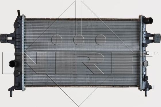 Радиатор охлаждения двигателя NRF (алюминий). Артикул 54668A