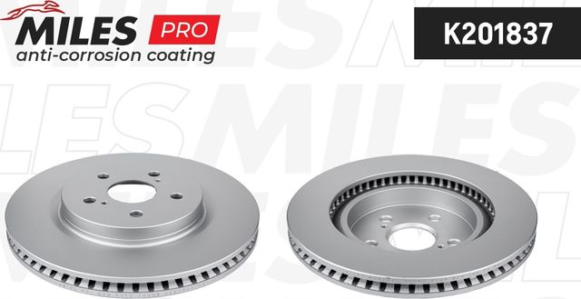 Диск тормозной передний GEELY ATLAS с покрытием (Miles). Артикул K201837