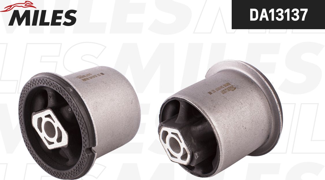 Сайлентблок задней балки Miles (резина/металл). Артикул DA13137