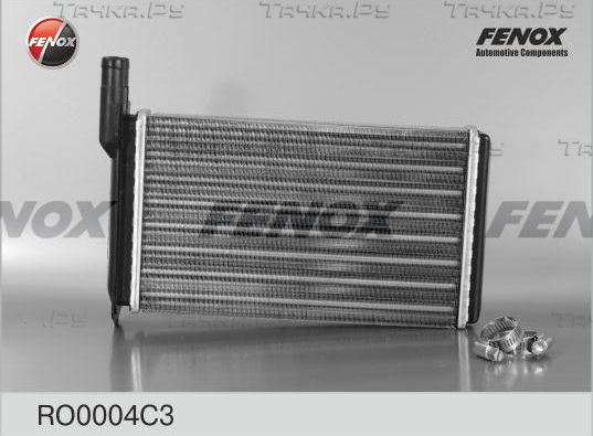 Радиатор отопителя (печки) Fenox. Артикул RO0004C3