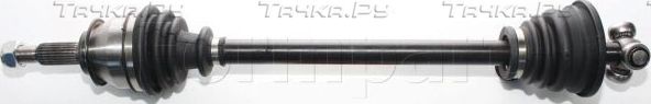 Полуось (привод в сборе, приводной вал) Formpart. Артикул 45380007/S