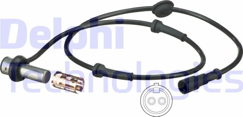 Датчик ABS Delphi. Артикул SS20370