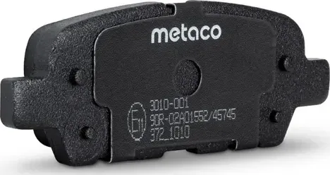 Колодки тормозные RENAULT/NISSAN QASHQAI/X-TRAIL/KOLEOS 07- задн. (Metaco). Артикул 3010001