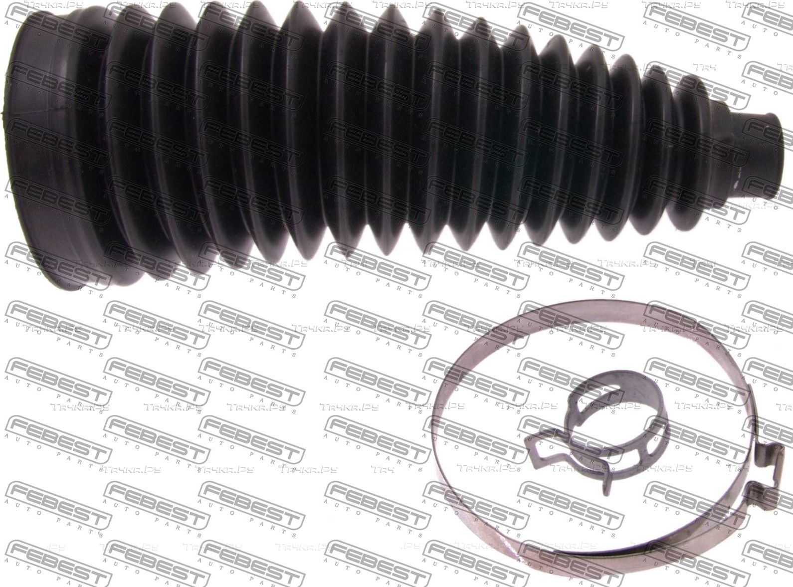 Пыльник рулевой рейки Febest передний для Mazda 5 I (CR) 2005-2010. Артикул TRKB-ZZE150