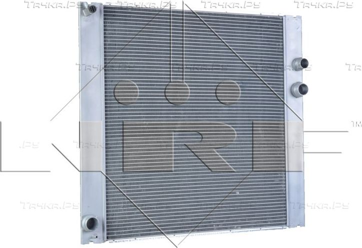 Радиатор охлаждения двигателя NRF (алюминий). Артикул 53100
