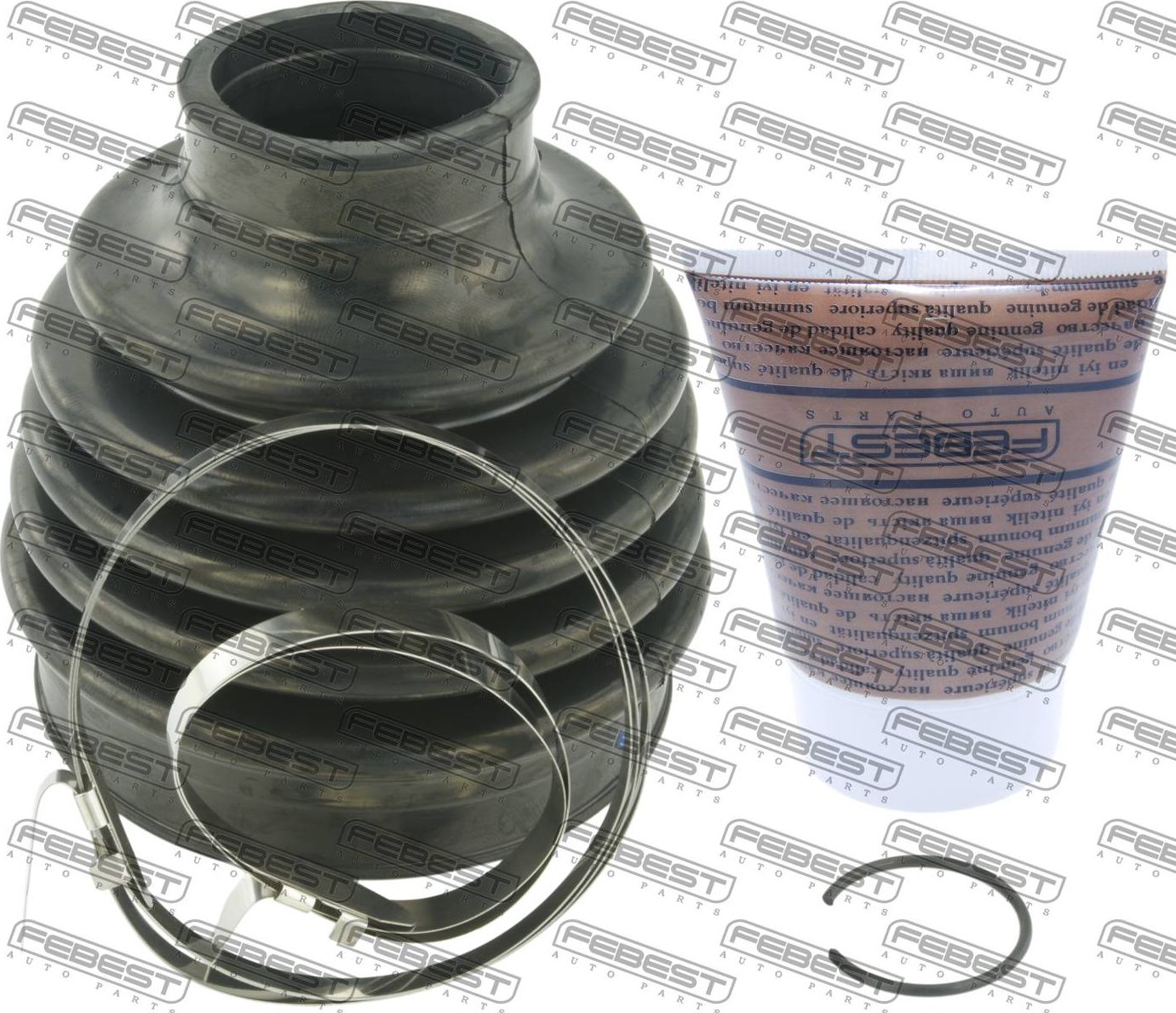 Пыльник ШРУСа наружный Febest (NBR (бутадиен-нитрильный каучук)). Артикул 2517-C5II