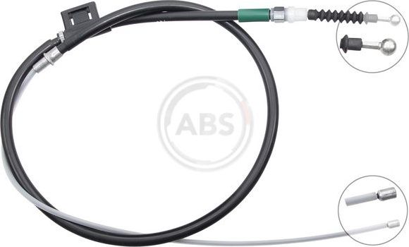 Трос ручника (тросик ручного тормоза) ABS для SEAT Leon III 2012-2026. Артикул K17269