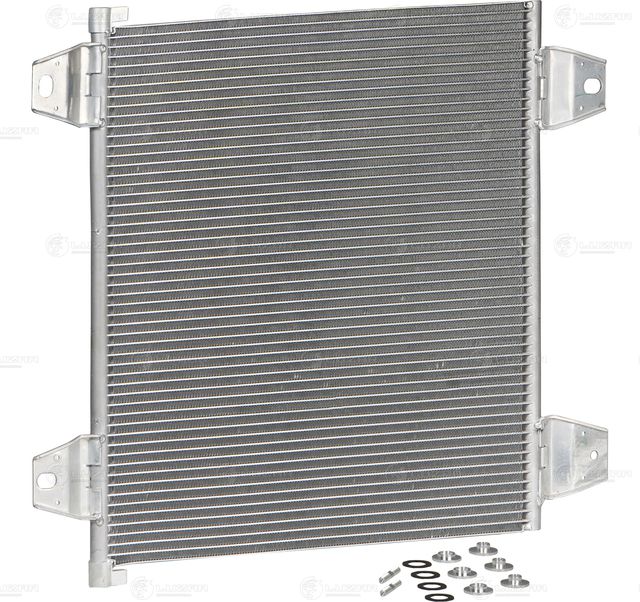 Радиатор кондиционера (конденсатор) Luzar для DAF XF 95 2002-2006. Артикул LRAC 2802