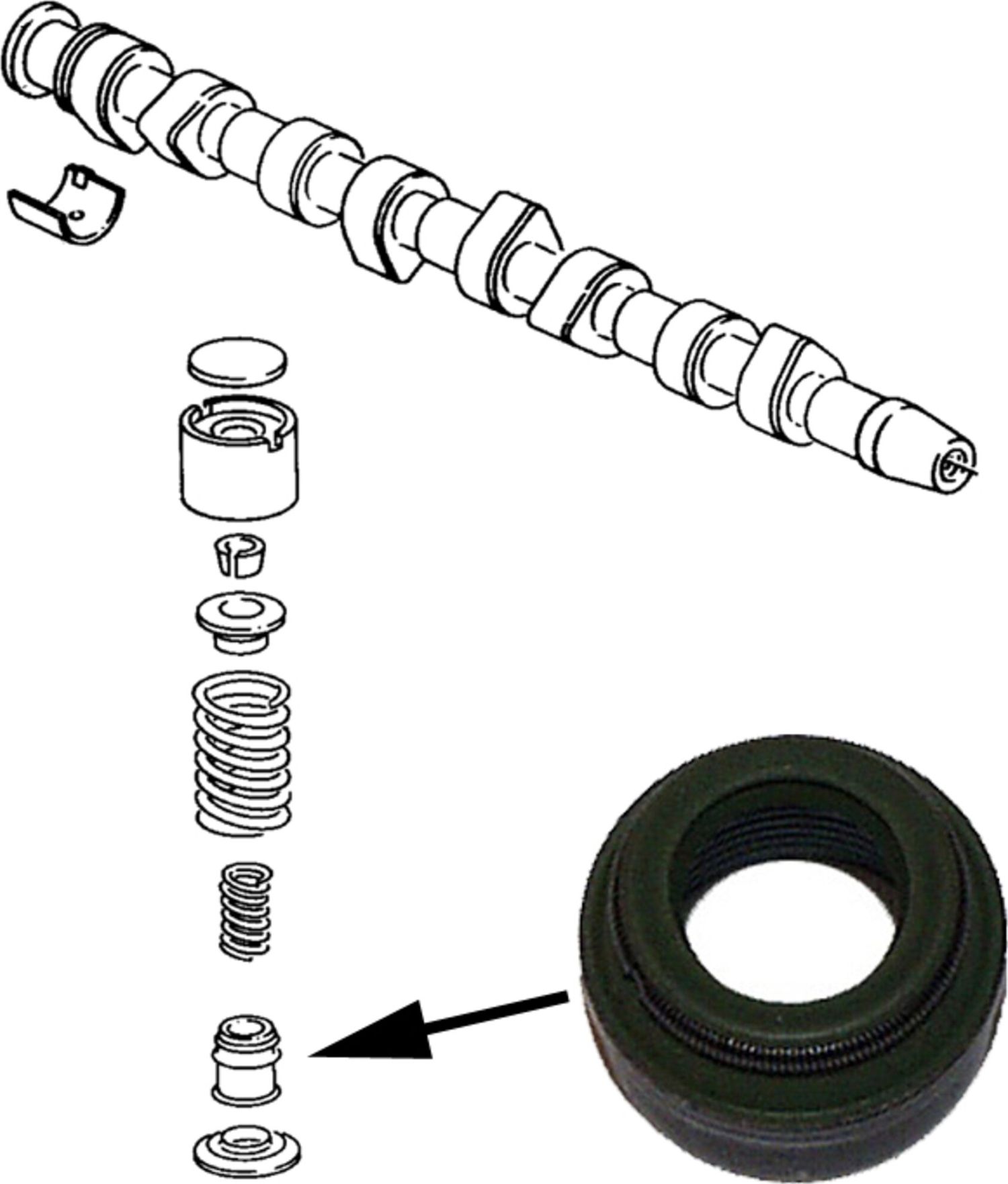 Уплотнительное кольцо, стержень кла JP Group. Артикул 1111352700