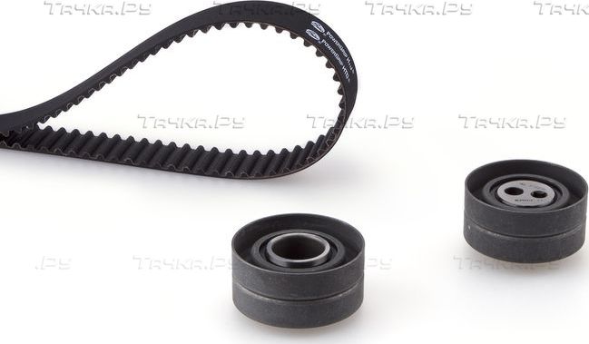 Ремень ГРМ с роликами (комплект) Gates PowerGrip® для Peugeot 605 1994-1999. Артикул K015420XS