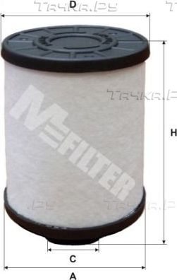 Топливный фильтр MFilter для Suzuki Splash I 2008-2015. Артикул DE 3118