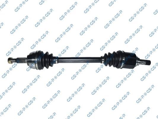 Полуось (привод в сборе, приводной вал) GSP передняя левая для Renault Scenic II 2003-2008. Артикул 250402