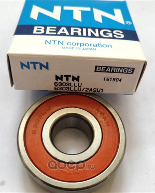 Подшипник 17/47/14, шариковый (NTN/SNR). Артикул 6303LLU