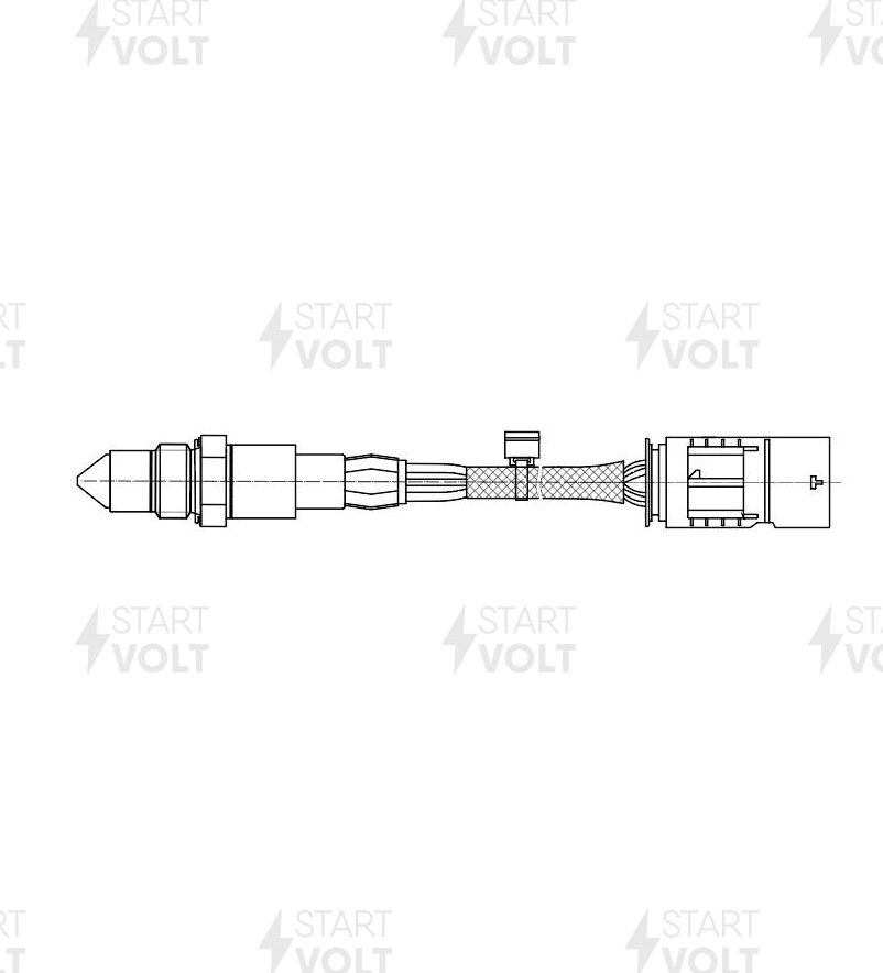 Лямбда-зонд (кислородный датчик) StartVOLT для MINI Cabrio III (F57) 2014-2026. Артикул VS-OS 2606