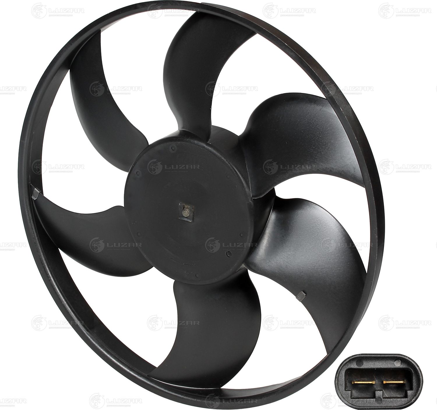 Вентилятор радиатора двигателя Luzar. Артикул LFc 0951