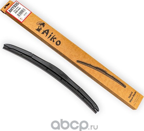 Щётка стеклоочистителя 350 мм (гибридная) (Aiko). Артикул AHY035