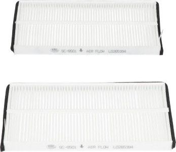 Салонный фильтр AMC Filter. Артикул SC-9501