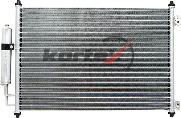 Радиатор кондиционера (Kortex). Артикул KRD2076