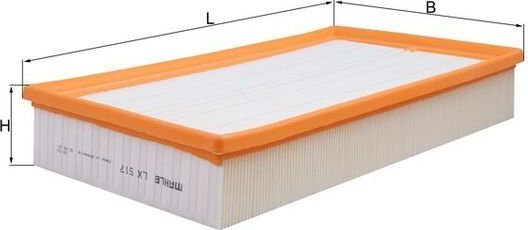 Воздушный фильтр Mahle. Артикул LX 517