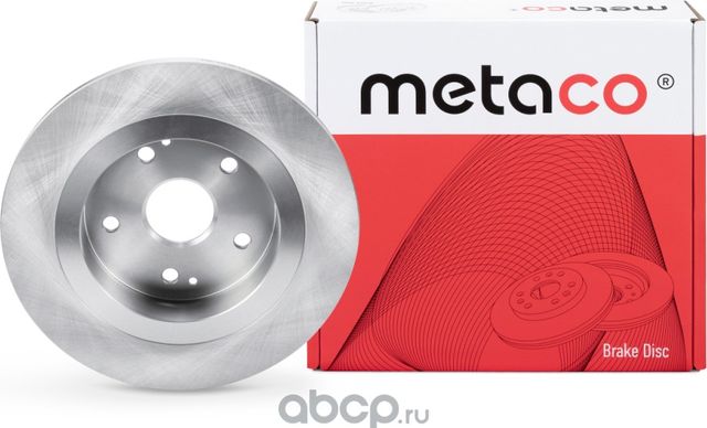 Диск тормозной задний (Metaco). Артикул 3060484