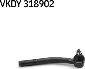 Наконечник рулевой тяги SKF. Артикул VKDY 318902