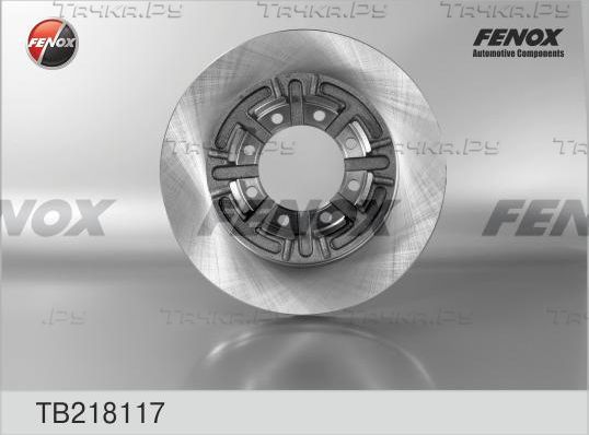 Тормозной диск Fenox задний для IVECO Daily IV 2006-2011. Артикул TB218117