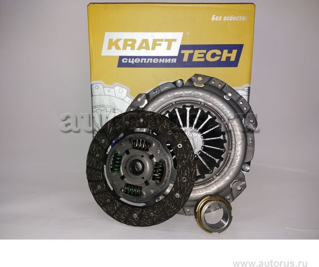 Сцепление (комплект) KraftTech 3P Kit для Daewoo Lanos 1997-2008. Артикул W10200E