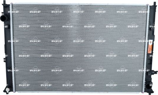 Радиатор охлаждения двигателя NRF (алюминий). Артикул 550363
