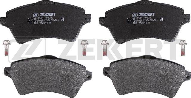 Тормозные колодки Zekkert. Артикул BS-2916