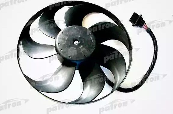 Вентилятор радиатора двигателя Patron для Volkswagen Fox I 2005-2011. Артикул PFN027