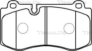 Тормозные колодки HSB. Артикул HP5147