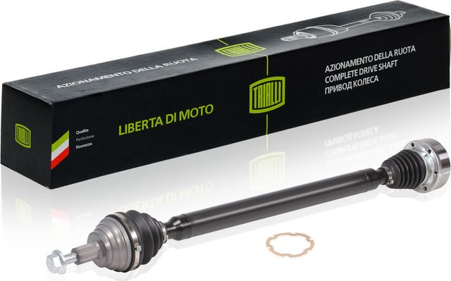 Полуось (привод в сборе, приводной вал) Trialli передняя правая для Skoda Octavia A5 2004-2013. Артикул AR 1802