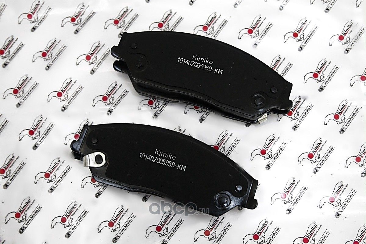 Колодки передние (Kimiko). Артикул 101402005959KM