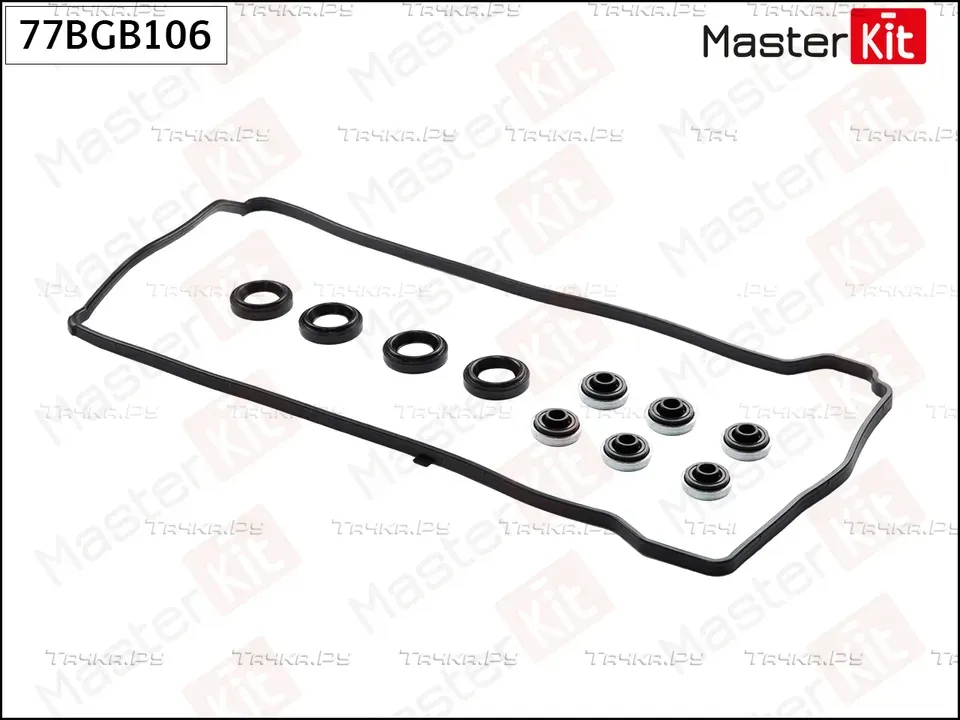 Прокладка клапанной крышки HONDA K20A K20A1 K20A4 K24A K24Z1 (Master KIT). Артикул 77BGB106