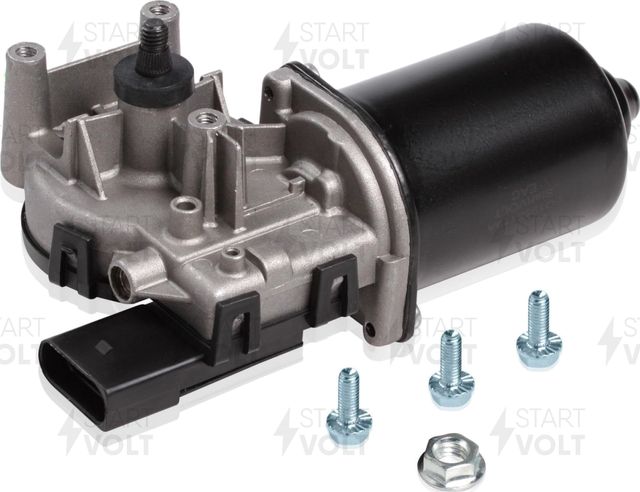 Мотор стеклоочистителя (моторчик дворников) StartVOLT передний для Skoda Fabia I 1999-2008. Артикул VWF 1812