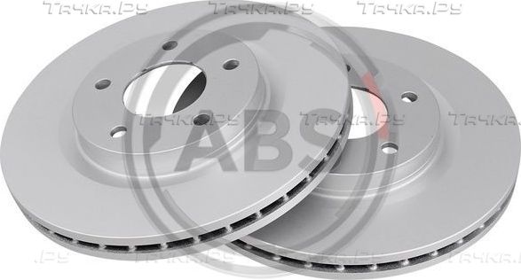 Тормозной диск ABS COATED передний для Mitsubishi Outlander XL 2006-2008. Артикул 17881