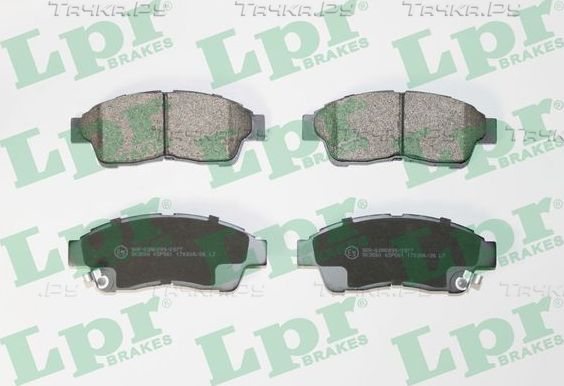 Тормозные колодки LPR передние для Toyota Celica VI (T200) 1993-1999. Артикул 05P561