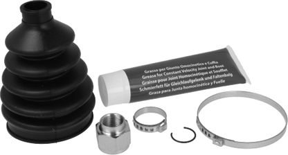 Пыльник шруса (комплект) Metelli (резина). Артикул 13-0421