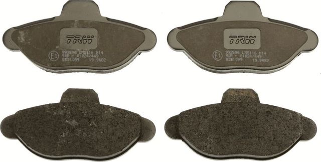 Тормозные колодки TRW COTEC передние для Fiat Cinquecento 1991-1994. Артикул GDB1099