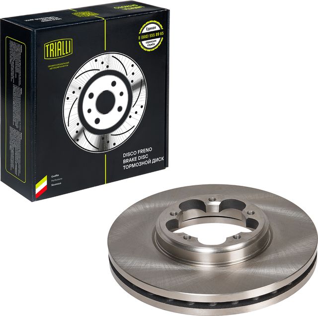Тормозной диск Trialli. Артикул DF 105107