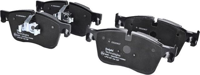 Тормозные колодки Delphi (Low-Metallic). Артикул LP3187