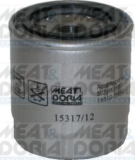 Масляный фильтр Meat & Doria для Toyota Corolla E140, E150 2006-2014. Артикул 15317/12