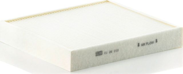 Салонный фильтр Mann-Filter для Audi A1 I (8X) 2010-2018. Артикул CU 26 010