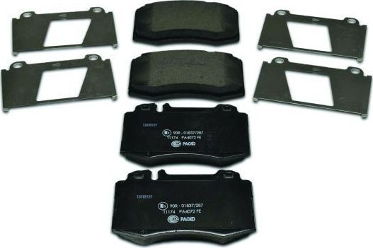 Тормозные колодки Hella. Артикул 8DB 355 008-691