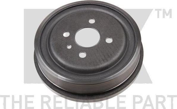 Тормозной барабан NK задний для Opel Combo C 2001-2004. Артикул 253614