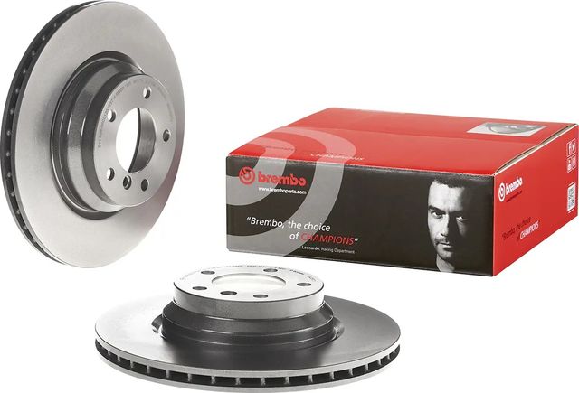 Тормозной диск Brembo UV Coated передний для BMW 1 I (E82/E88) 2007-2013. Артикул 09.A259.11