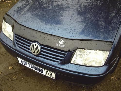 Дефлектор VT52 для капота Volkswagen Bora 1998-2005. Артикул VW07VT