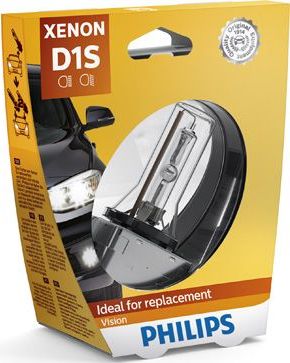 D1S 85V-35W (PK32d-2)  4400K Vision (Philips) Philips Xenon Vision. Артикул 85415VIS1