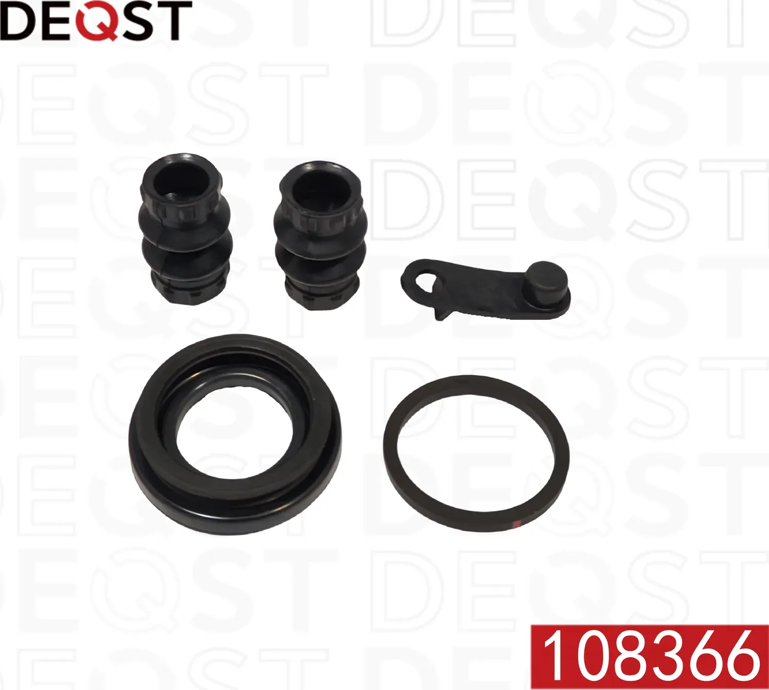 Ремкомплект тормозного суппорта заднего (для поршня O 30 mm  суппорт TRW/Lucas/Mando). HYUNDAI Elant (Deqst). Артикул 108366